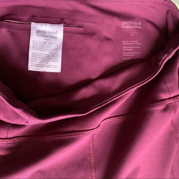 Girlfriend Collective Compressive High Rise Capri Leggings Size M - Picture 5 of 6